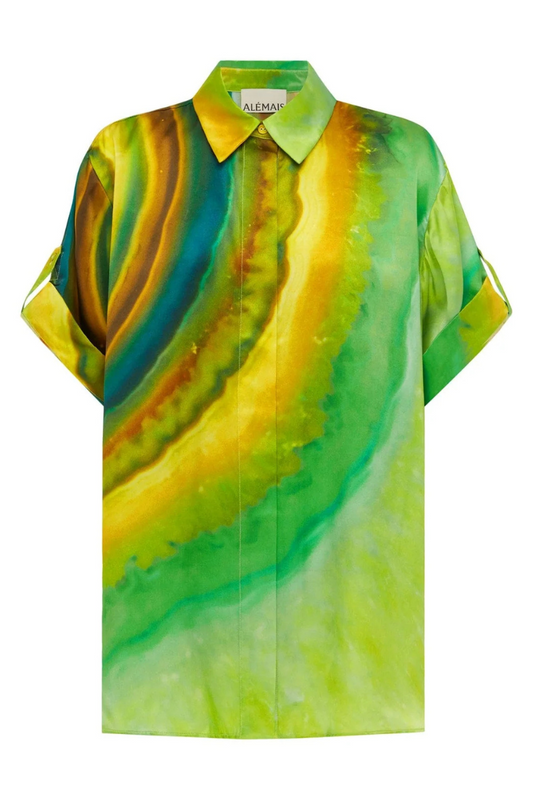 Iris Silk Shirt-ALEMAIS-Boyds Philadelphia