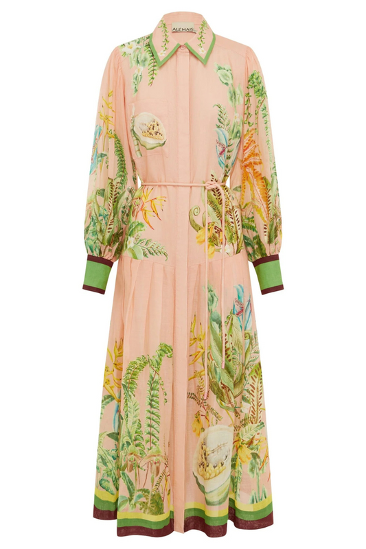 Papaya Shirtdress-ALEMAIS-Boyds Philadelphia