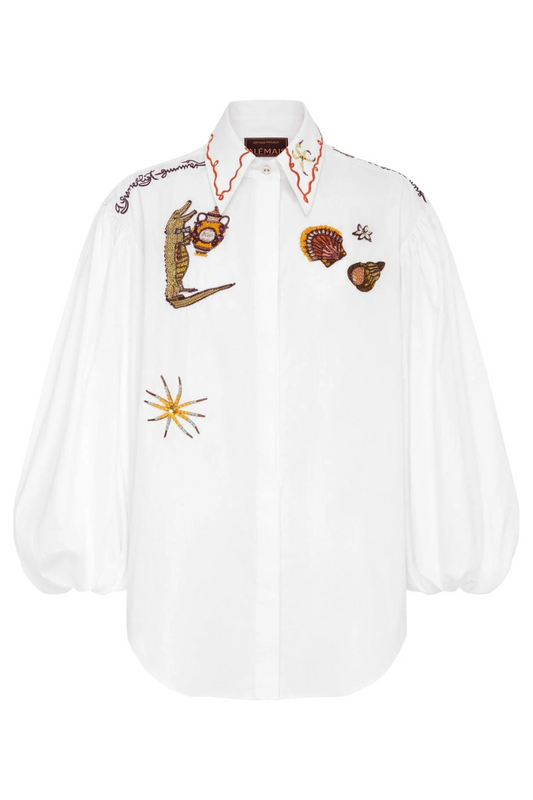 Sammy Embellished Shirt-ALEMAIS-Boyds Philadelphia