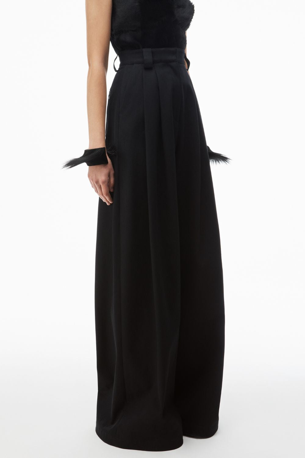 High-waist Wide-leg Pant-Alexander Wang-Boyds Philadelphia