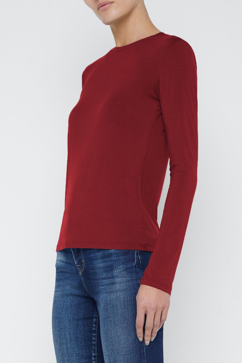 Tess Long Sleeve Tee-L'AGENCE-Boyds Philadelphia