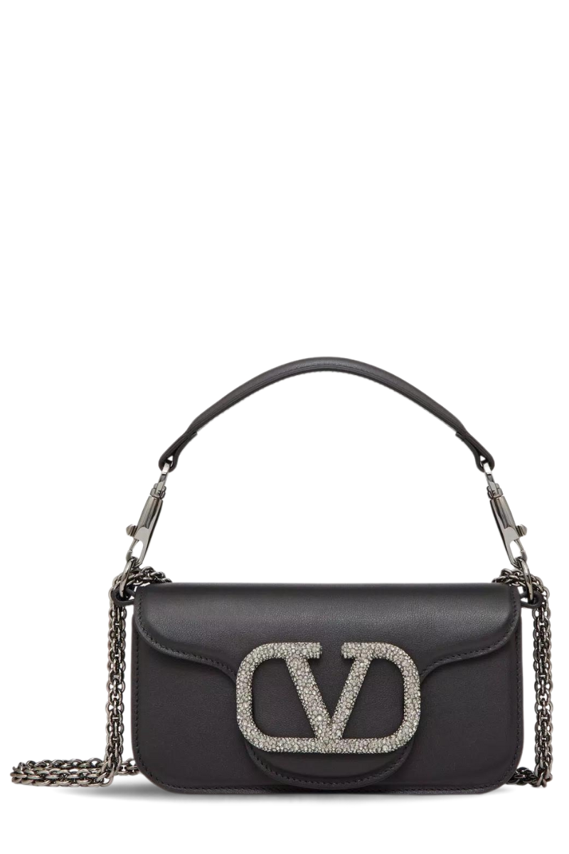 Locò Jewel Logo Shoulder Bag-VALENTINO Garavani-Boyds Philadelphia