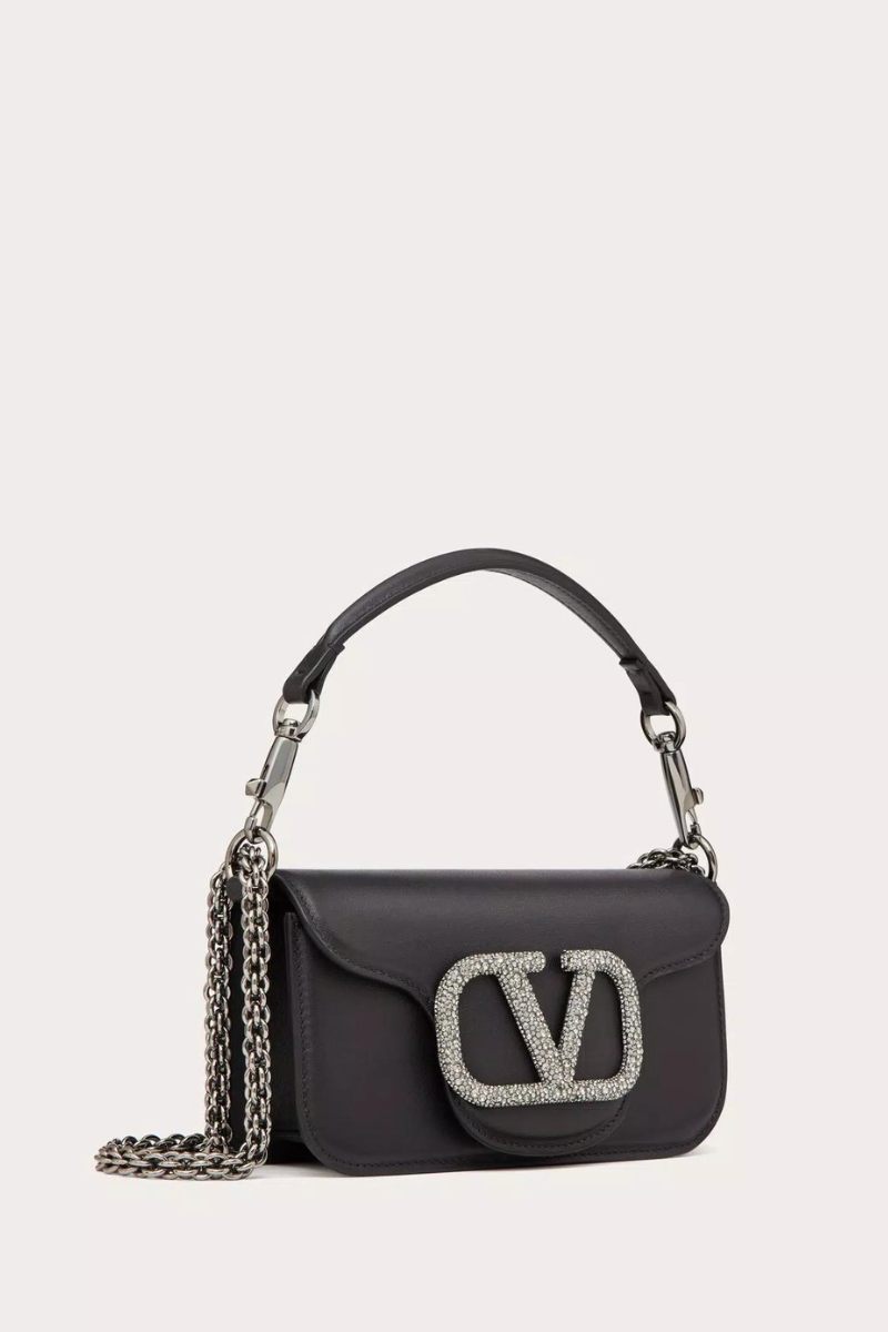 Locò Jewel Logo Shoulder Bag-VALENTINO Garavani-Boyds Philadelphia