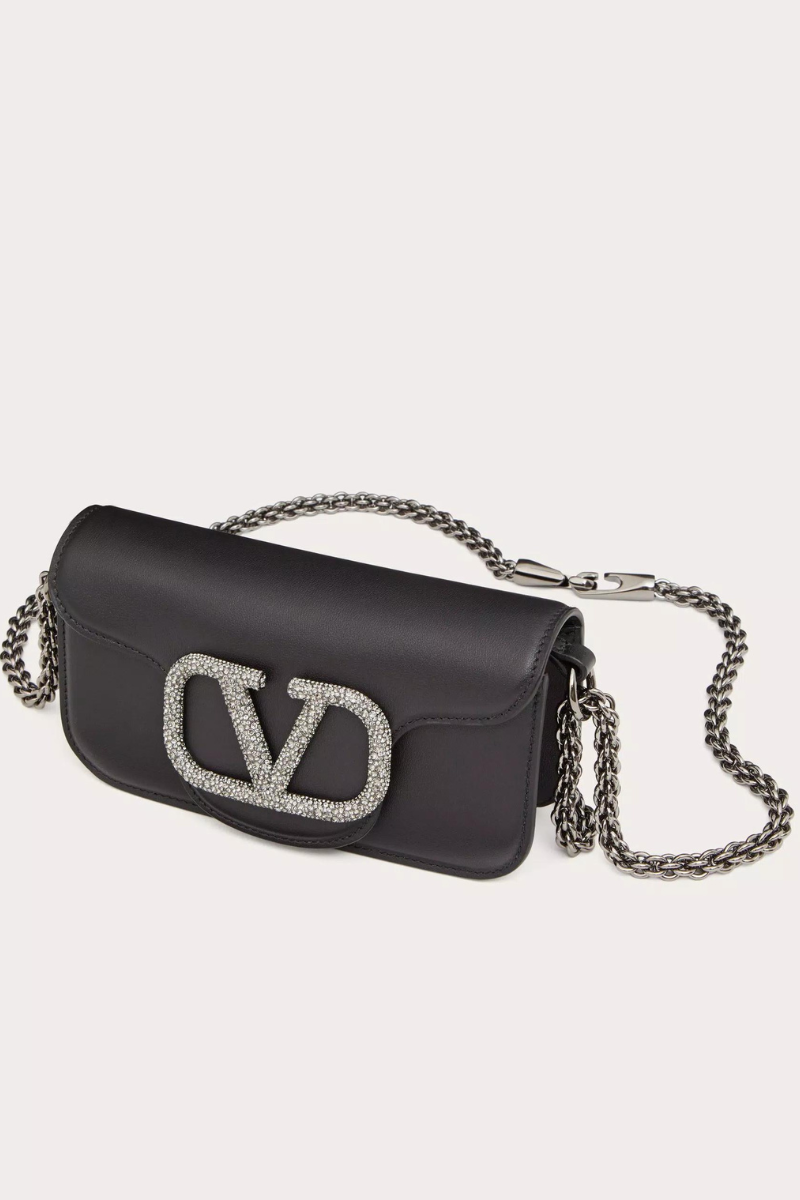 Locò Jewel Logo Shoulder Bag-VALENTINO Garavani-Boyds Philadelphia