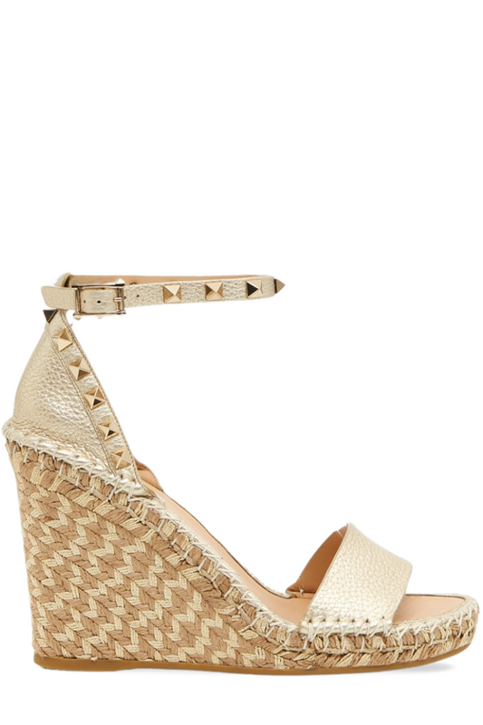 Rockstud Double Wedge Sandals-VALENTINO Garavani-Boyds Philadelphia