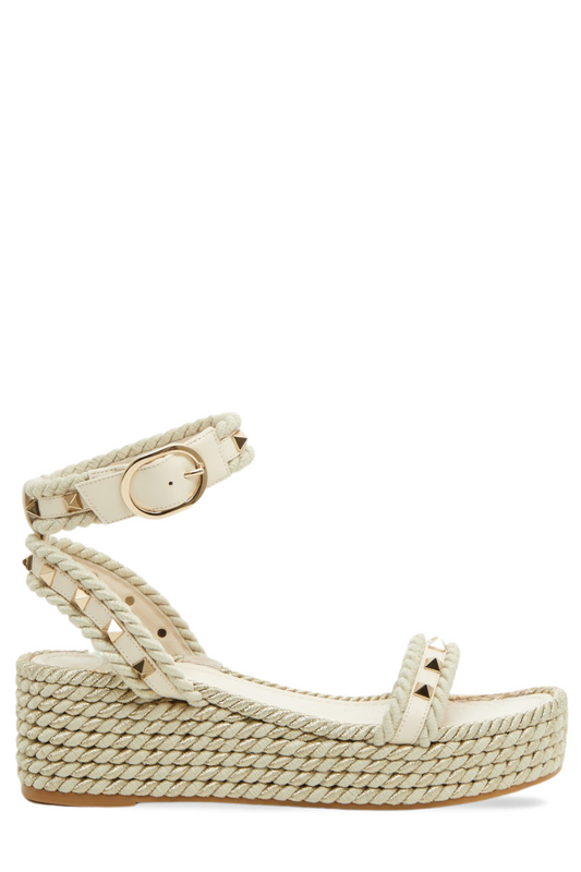 Rockstud Flatform Sandals-VALENTINO Garavani-Boyds Philadelphia