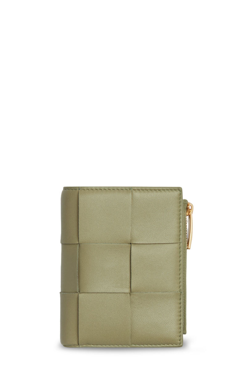 Bottega Veneta® Men's Intrecciato Long Wallet With Coin Purse in Emerald  green/space. Shop online now.