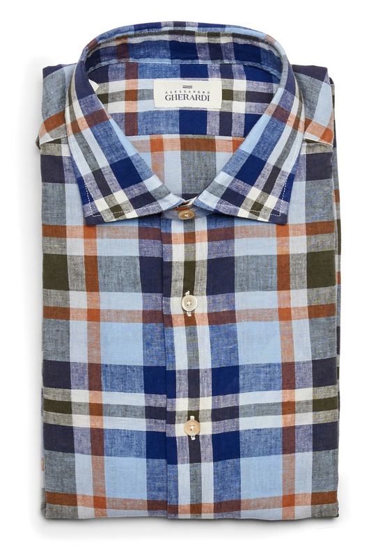 Regent Plaid Shirt-Alessandro Gherardi-Boyds Philadelphia