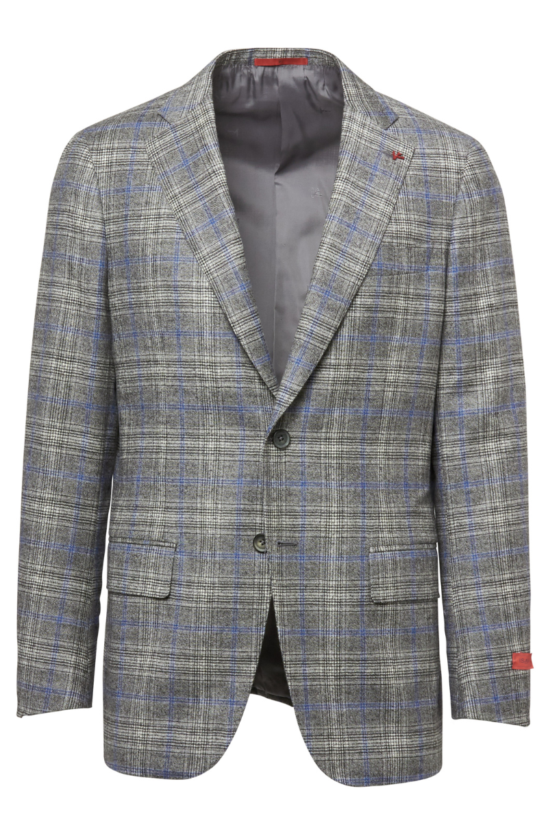 Flannel Plaid Suit-ISAIA-Boyds Philadelphia