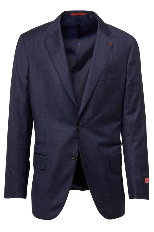 Worsted Plaid Suit-ISAIA-Boyds Philadelphia