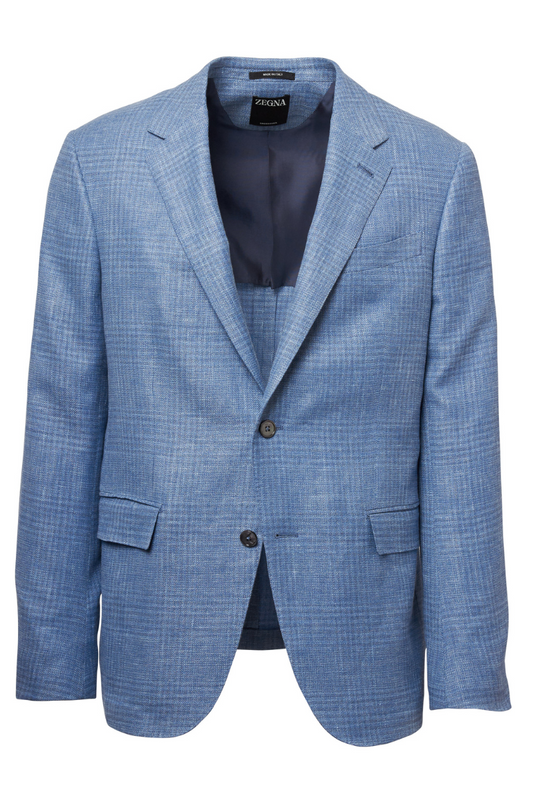 Blue Plaid Jacket-Zegna-Boyds Philadelphia