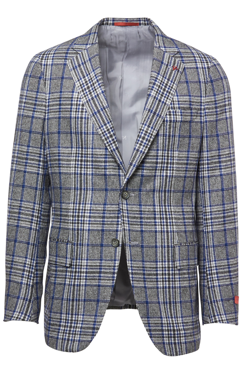 Bold Plaid Sport Jacket-ISAIA-Boyds Philadelphia