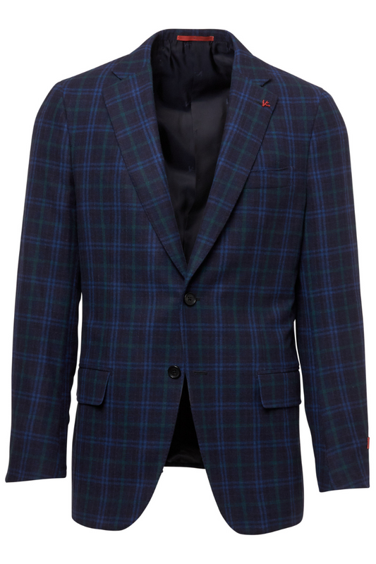 Plaid Sport Jacket-ISAIA-Boyds Philadelphia