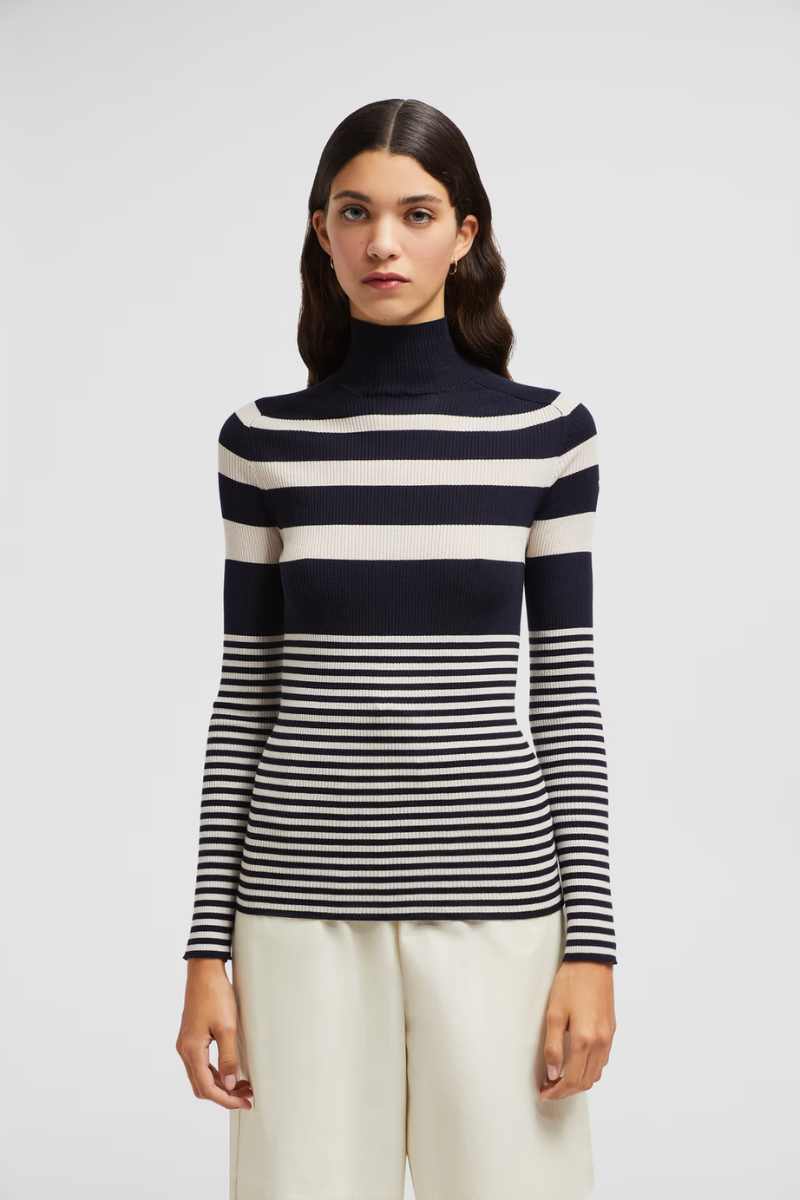 Striped Turtleneck-Moncler-Boyds Philadelphia