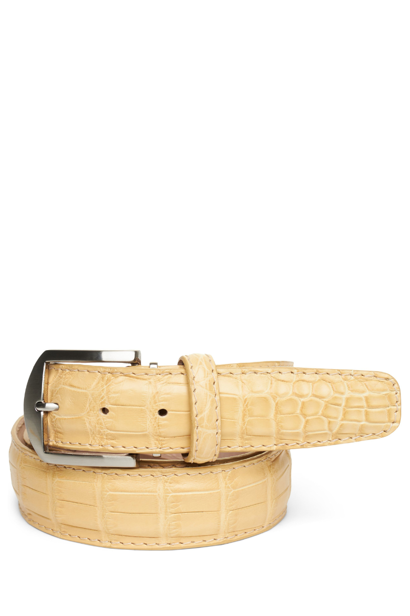 American Matte Alligator Belt-L.E.N-Boyds Philadelphia