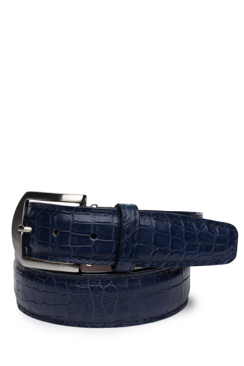 American Matte Alligator Belt-L.E.N-Boyds Philadelphia