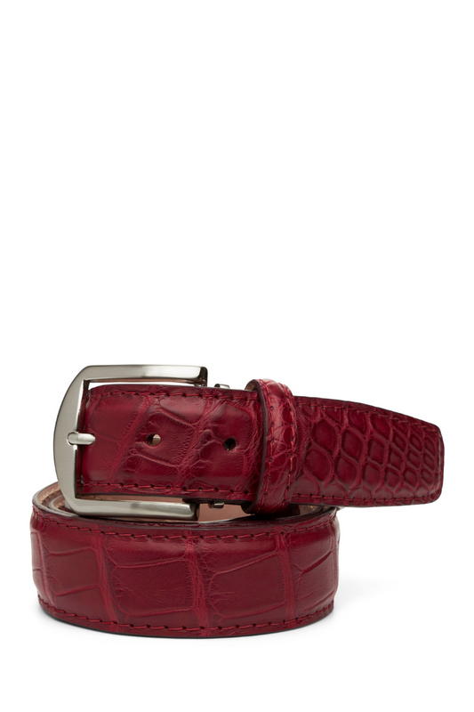 American Matte Alligator Belt-L.E.N-Boyds Philadelphia