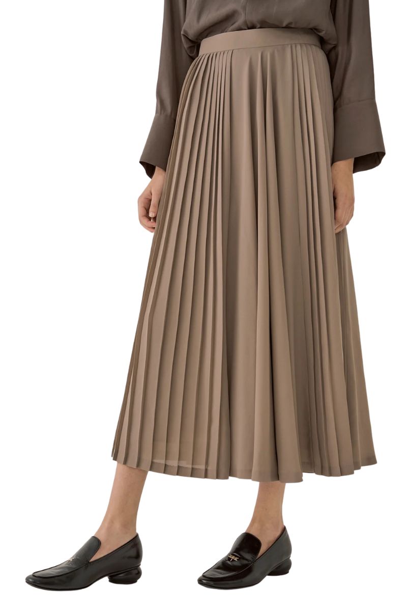 Marlene Pleated Midi Skirt-Akira Naka-Boyds Philadelphia