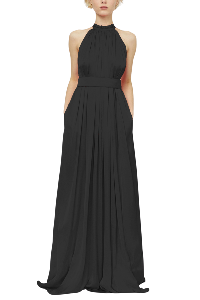 Long Halter Dress-Maison Rabih Kayrouz-Boyds Philadelphia