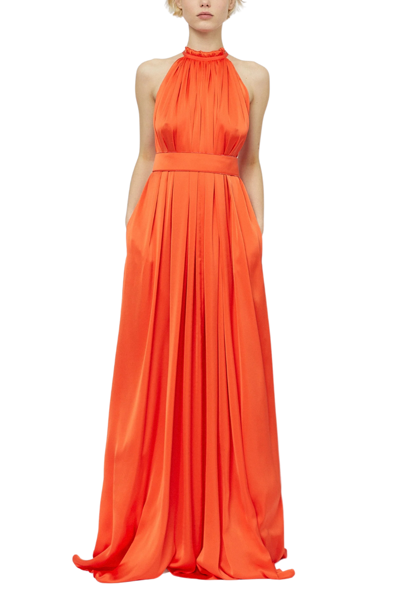 Long Halter Dress-Maison Rabih Kayrouz-Boyds Philadelphia