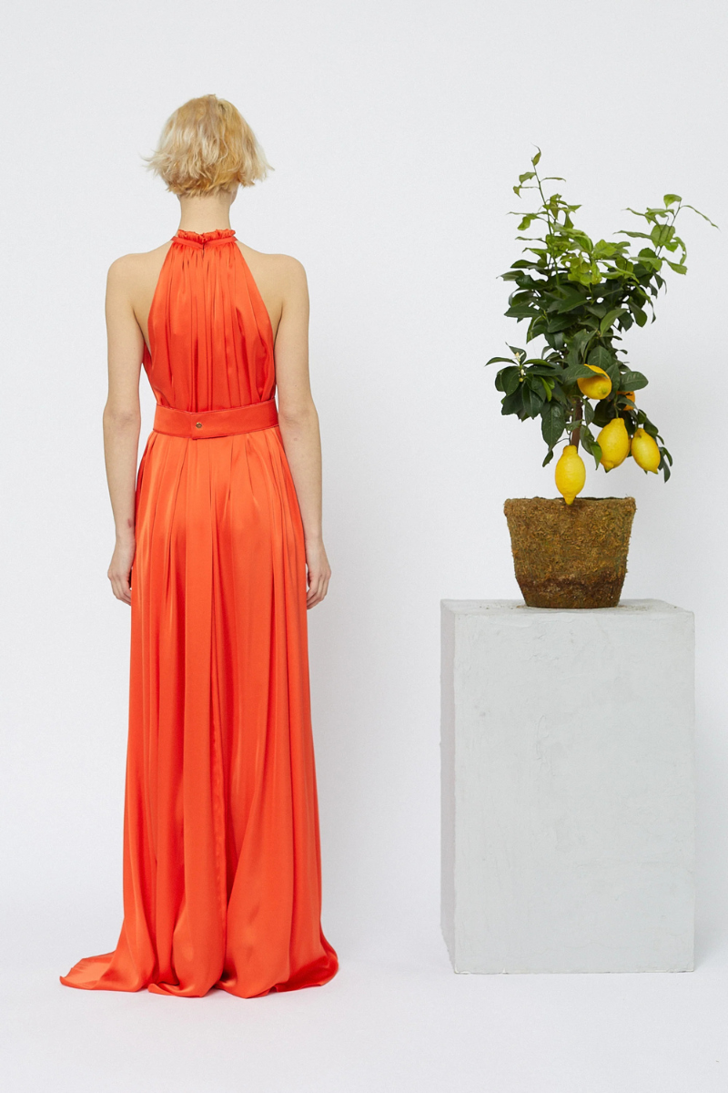 Long Halter Dress-Maison Rabih Kayrouz-Boyds Philadelphia