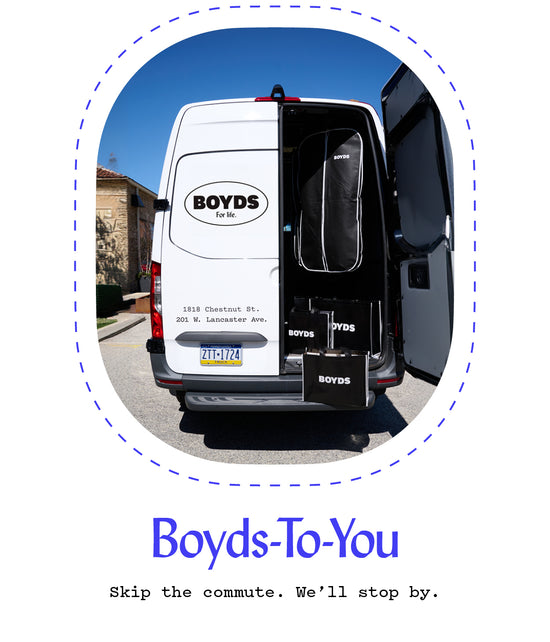 Boyds-to-You.  Skip the commute. We'll stop by