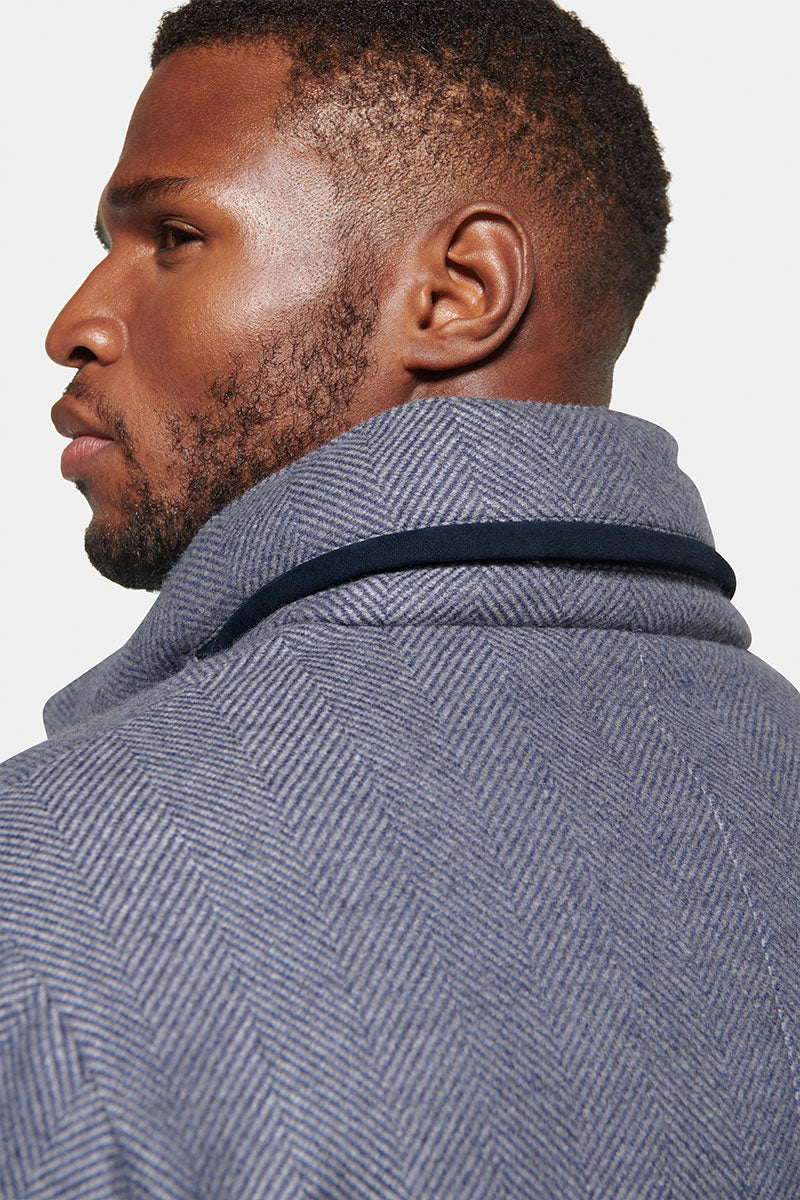 Herringbone car clearance coat