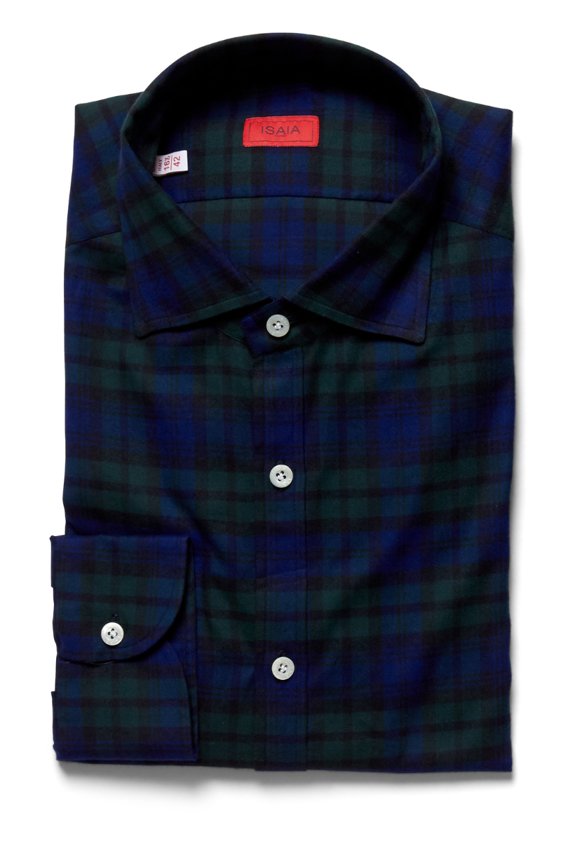 Plaid Shirt-ISAIA-Boyds Philadelphia