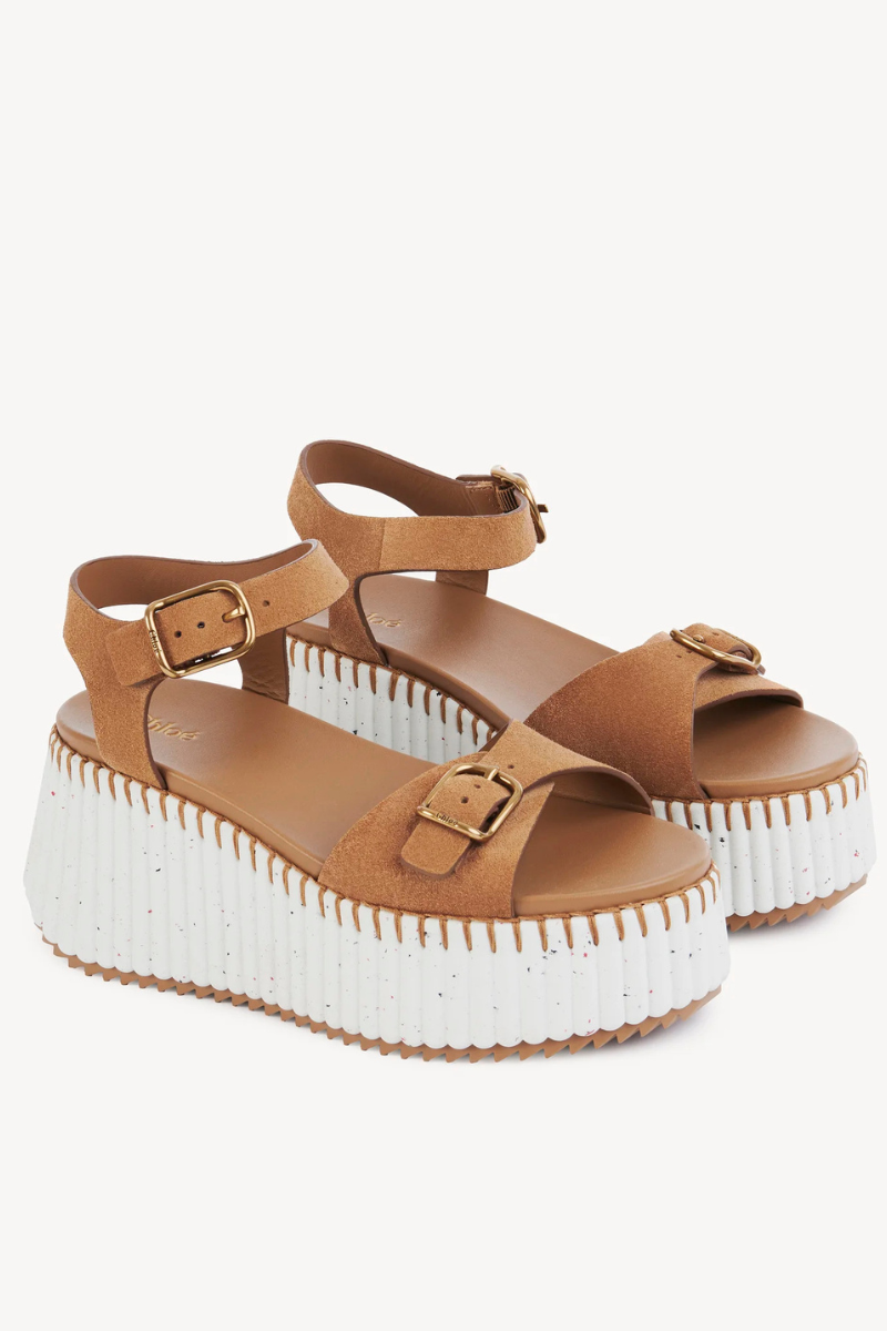 Nama Wedge Sandal-Chloé-Boyds Philadelphia