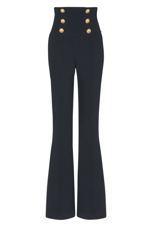 Wide-Leg Trousers-Balmain-Boyds Philadelphia