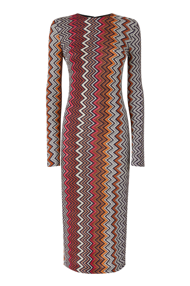 Zigzag Midi Dress-Missoni-Boyds Philadelphia