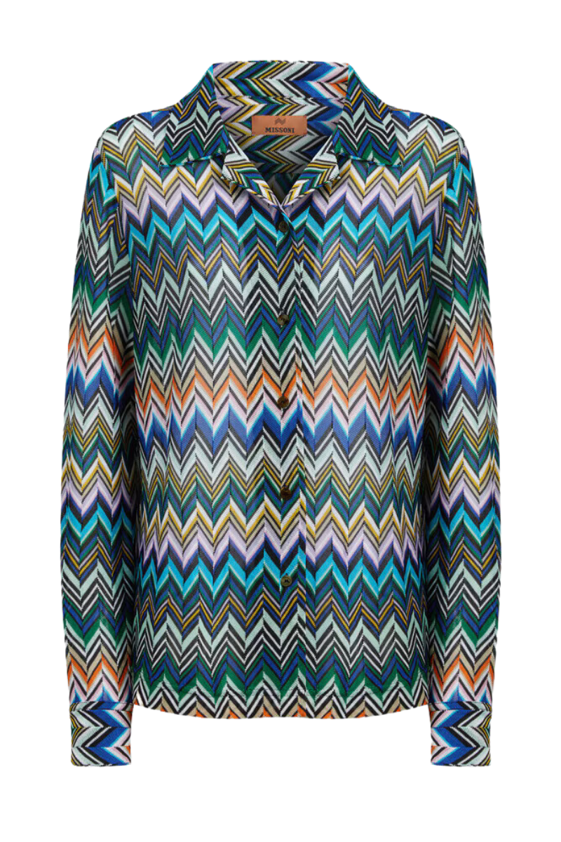 Bowling-Cut Zigzag Shirt-Missoni-Boyds Philadelphia