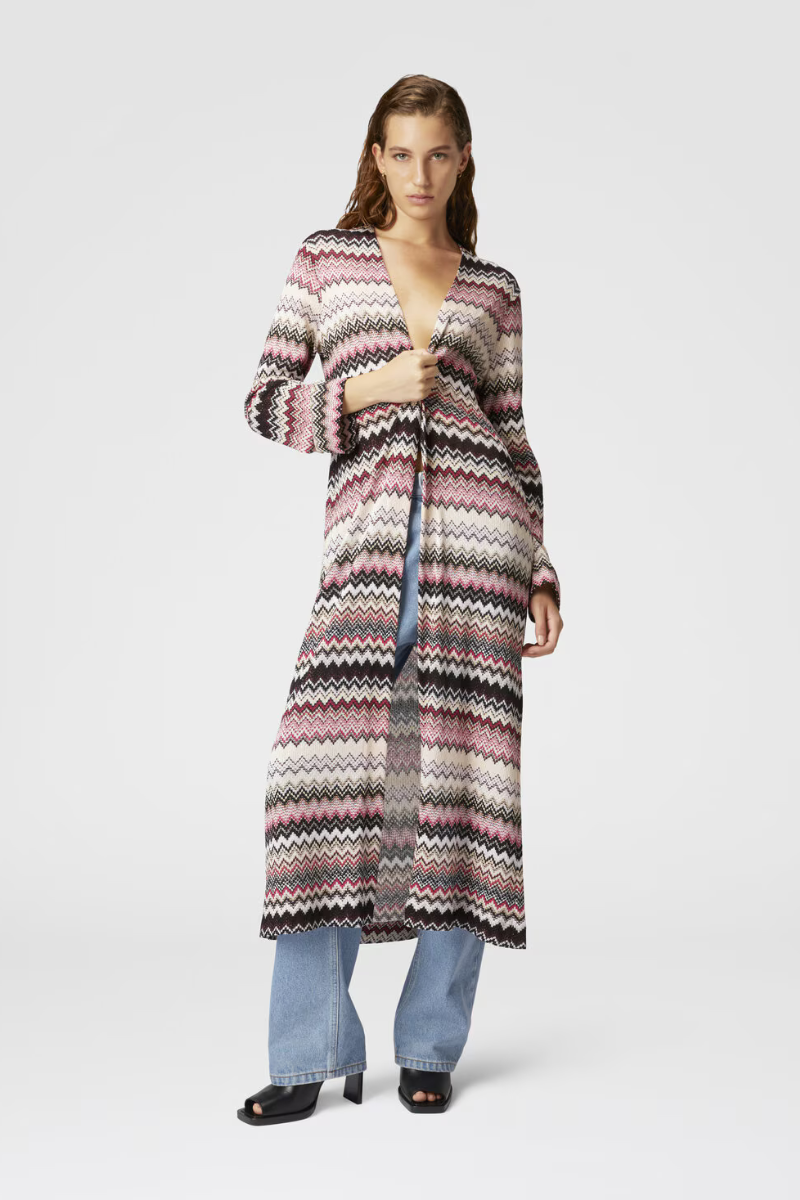 Zig Zag Long Cardigan-Missoni-Boyds Philadelphia