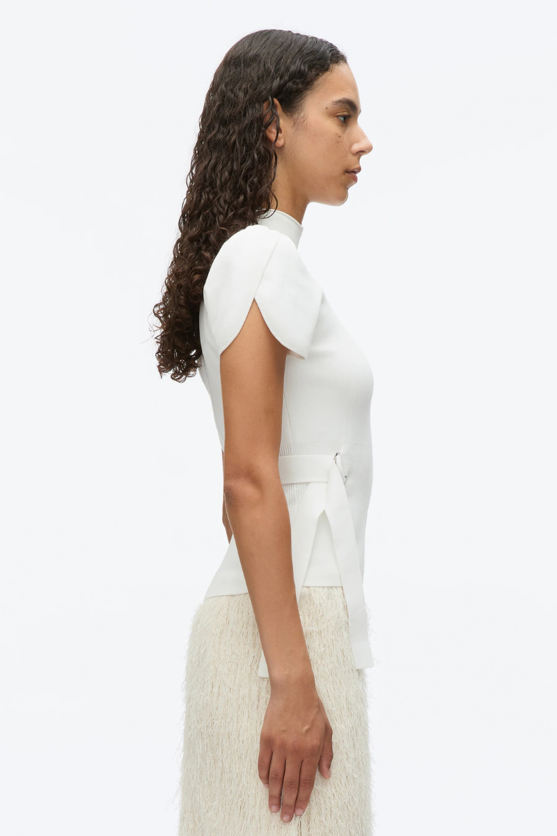 Compact Rib Tulip Top-3.1 Phillip Lim-Boyds Philadelphia