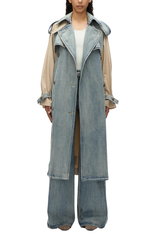 Hybrid Denim Trench-3.1 Phillip Lim-Boyds Philadelphia