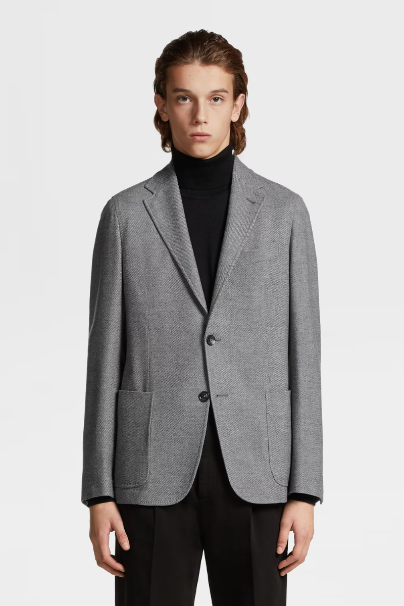 Mélange Trofeo™ Cashmere Blazer-Zegna-Boyds Philadelphia