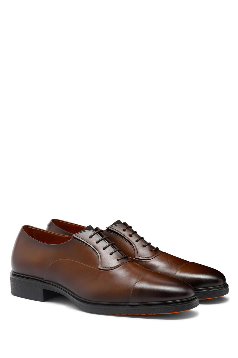 Easy Lace-Up Shoe-Santoni-Boyds Philadelphia