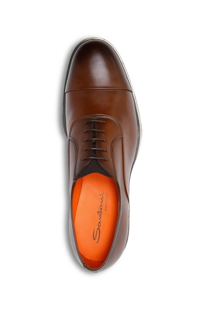 Easy Lace-Up Shoe-Santoni-Boyds Philadelphia