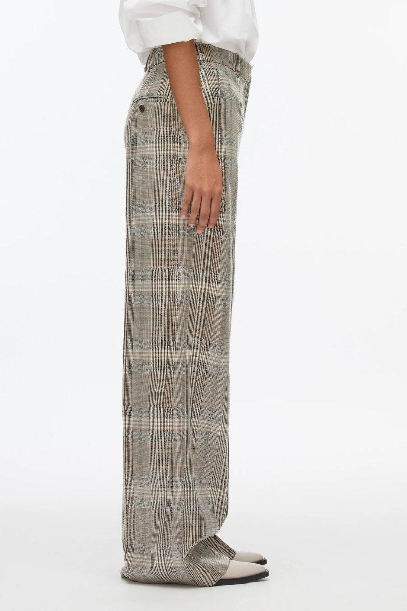 Sequin Plaid Wide Leg Trouser-3.1 Phillip Lim-Boyds Philadelphia