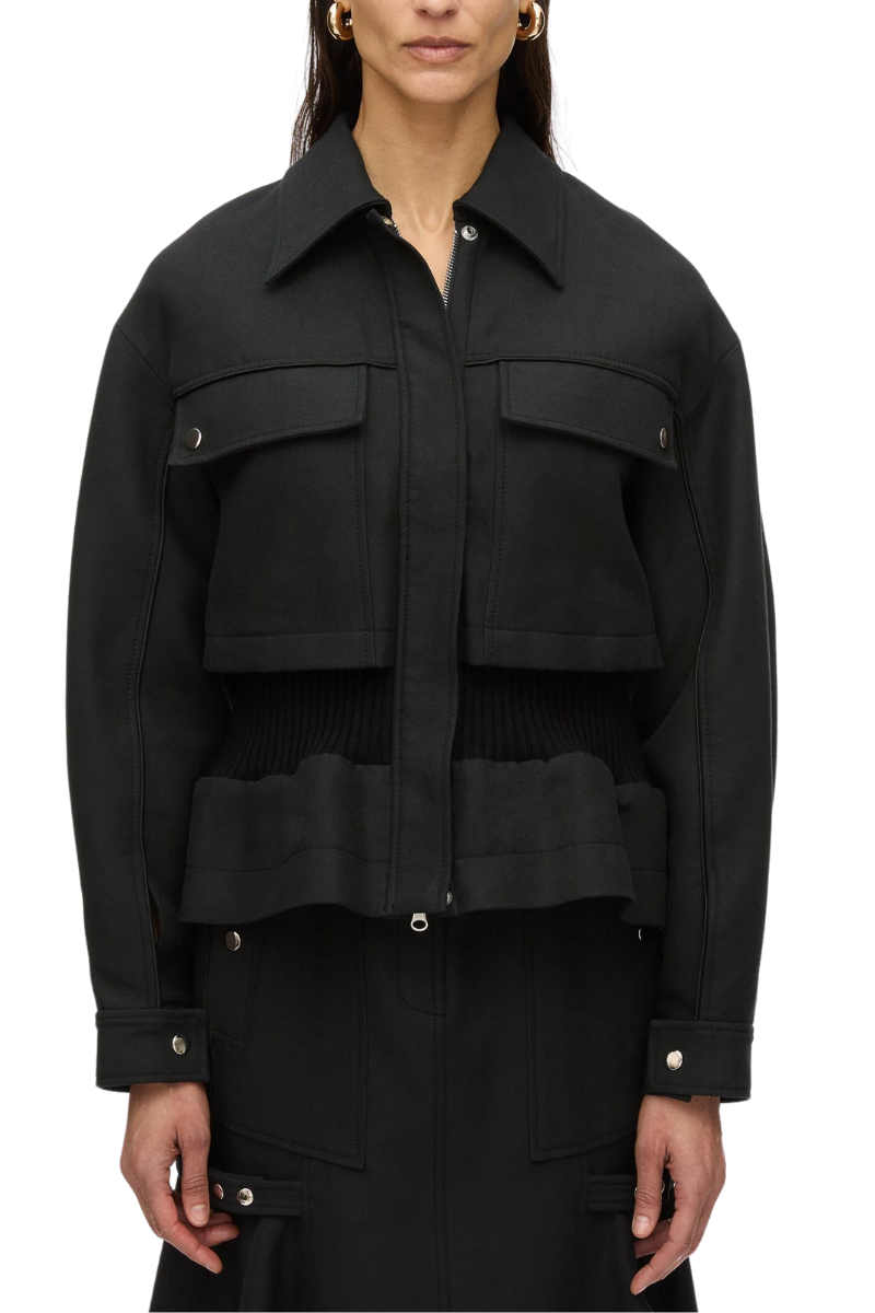 Sergeant Peplum Jacket-3.1 Phillip Lim-Boyds Philadelphia