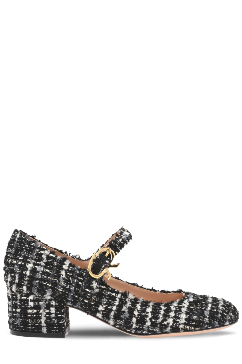 Mary Ribbon Boucle Heels-Gianvito Rossi-Boyds Philadelphia