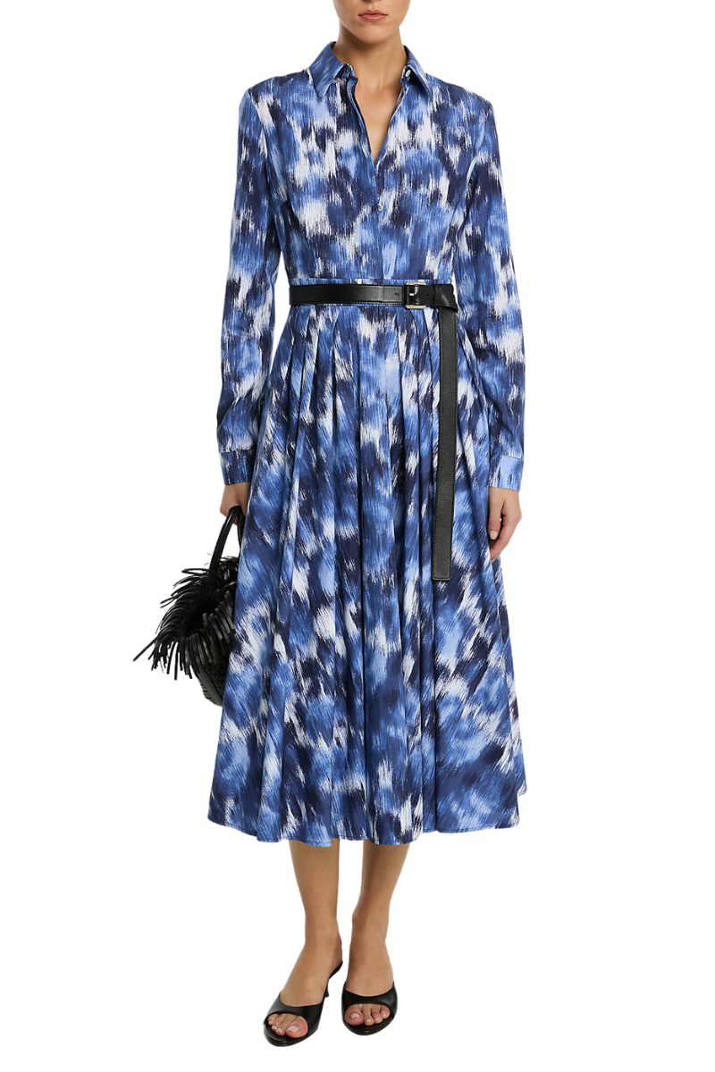 Floral Chiné Shirtdress-Michael Kors Collection-Boyds Philadelphia