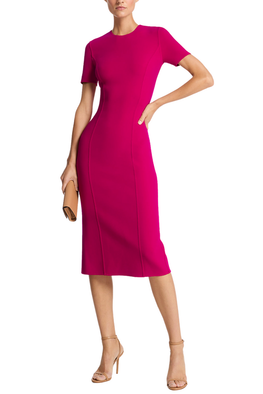 Stretch Wool Sheath Dress-Michael Kors Collection-Boyds Philadelphia