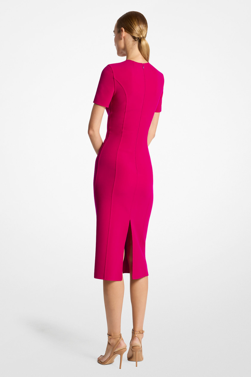 Stretch Wool Sheath Dress-Michael Kors Collection-Boyds Philadelphia