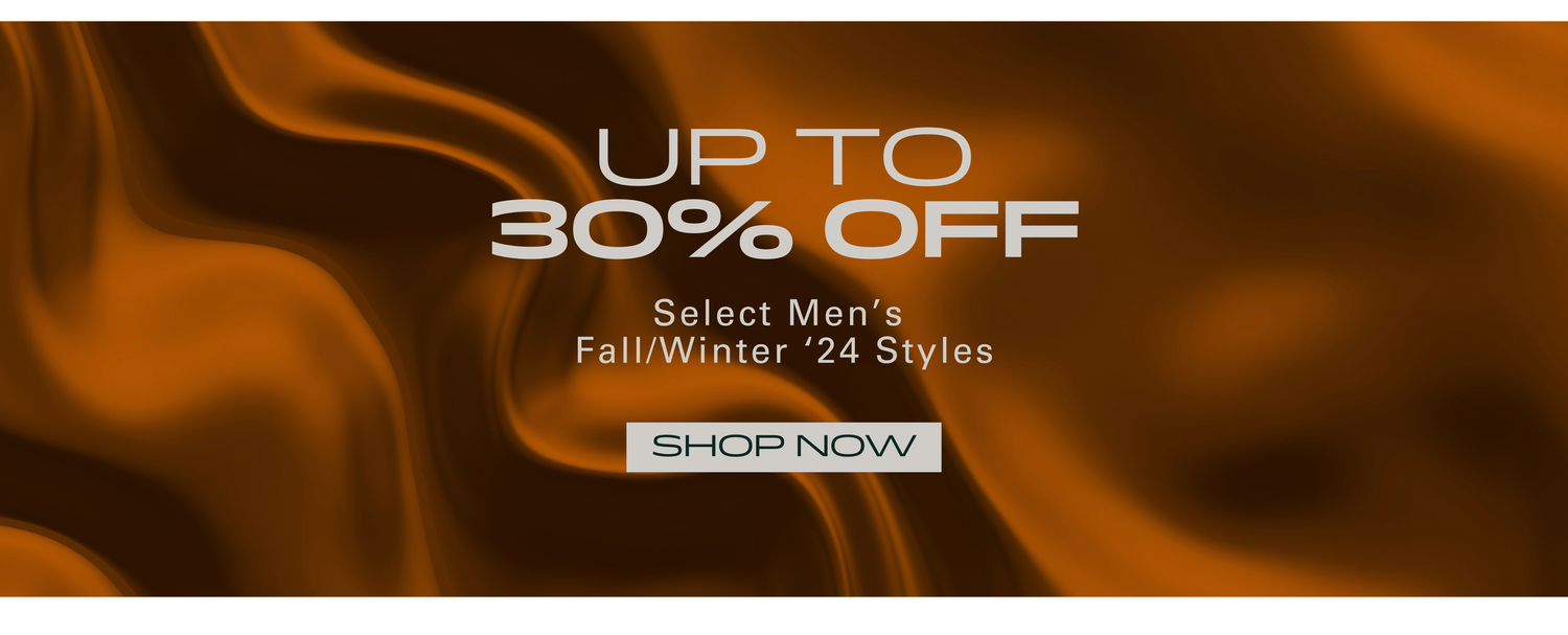 up to 30% off select men's fall/winter '24 styles. Shop now.