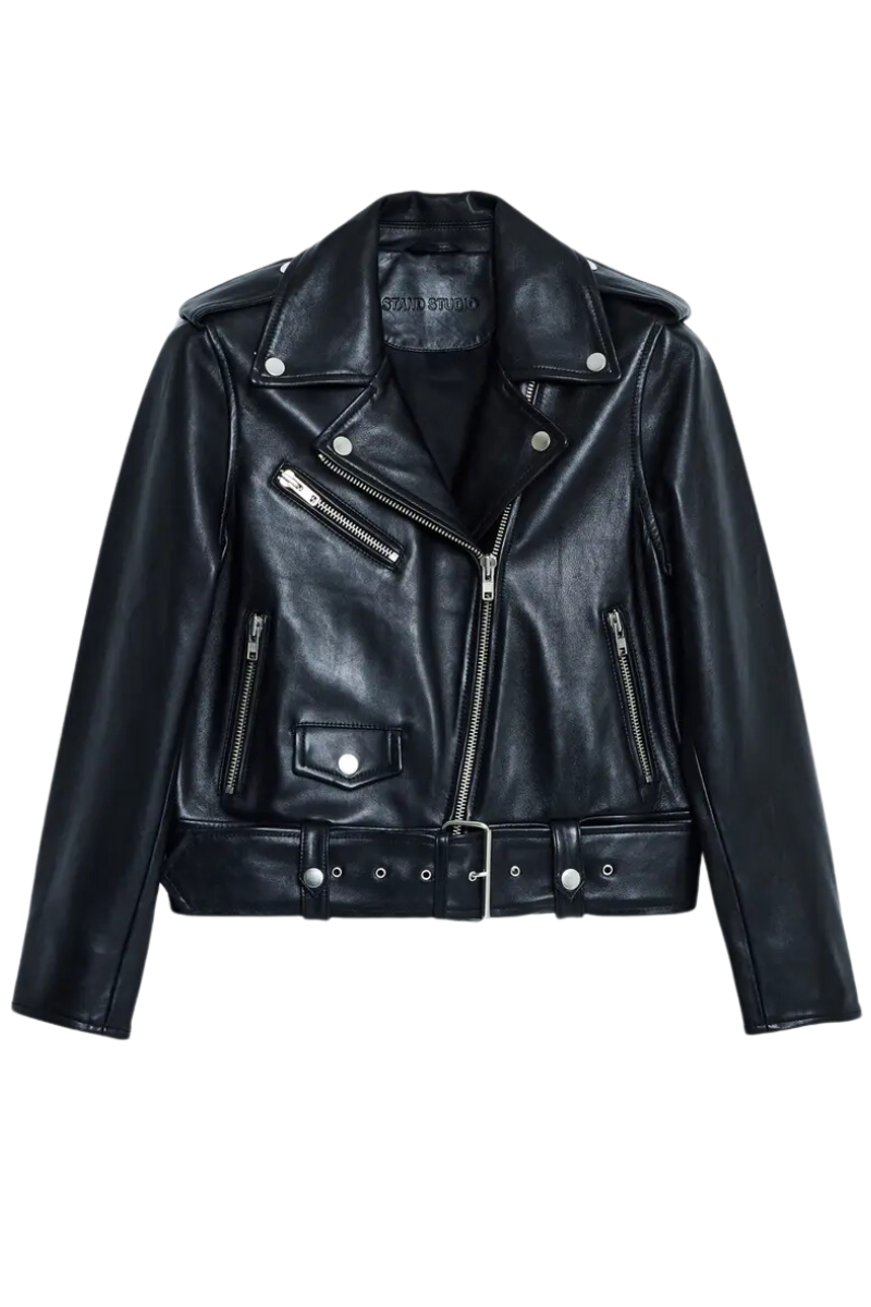 ICON Biker Jacket-STAND STUDIO-Boyds Philadelphia