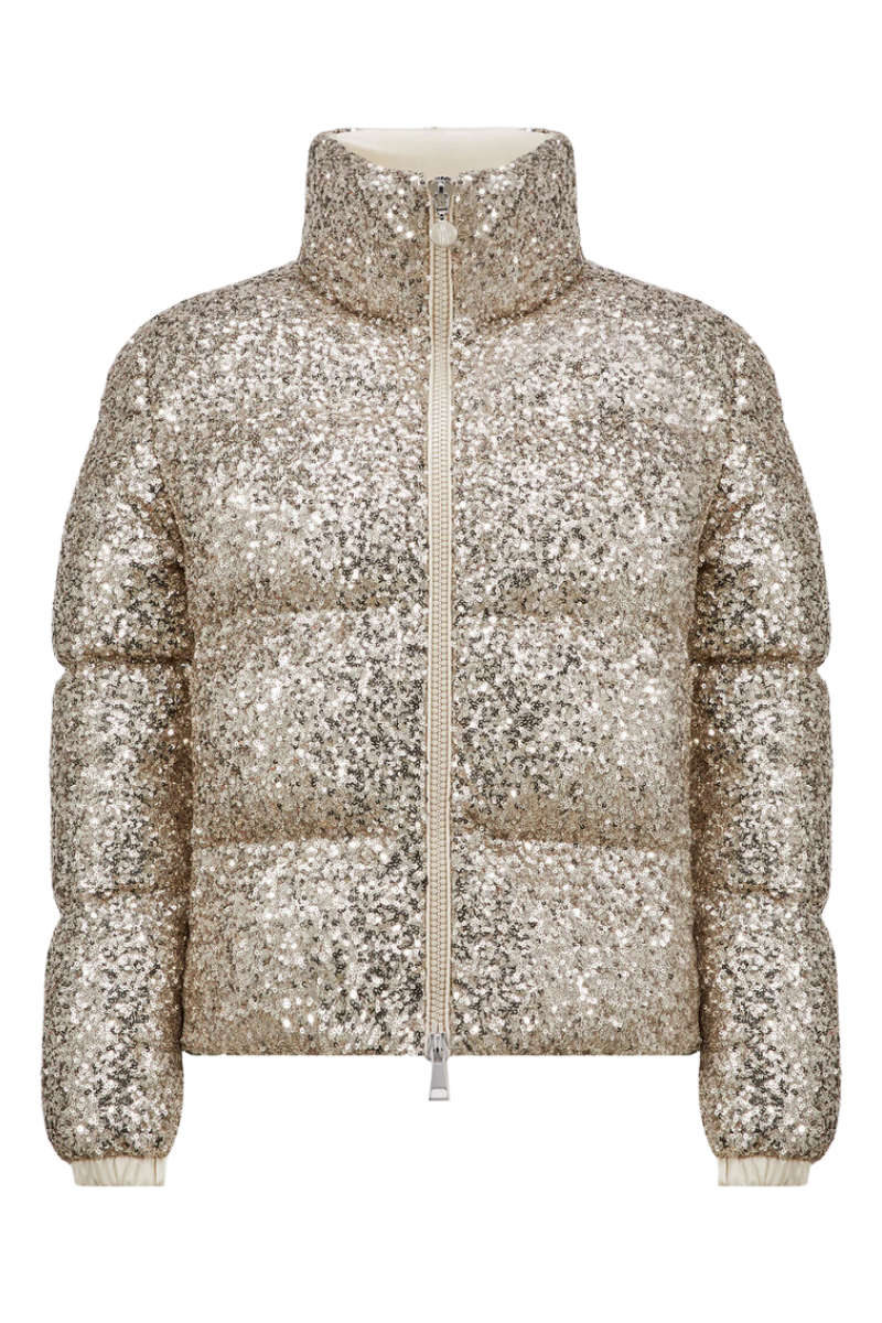 Anternes Sequin Down Jacket-Moncler-Boyds Philadelphia