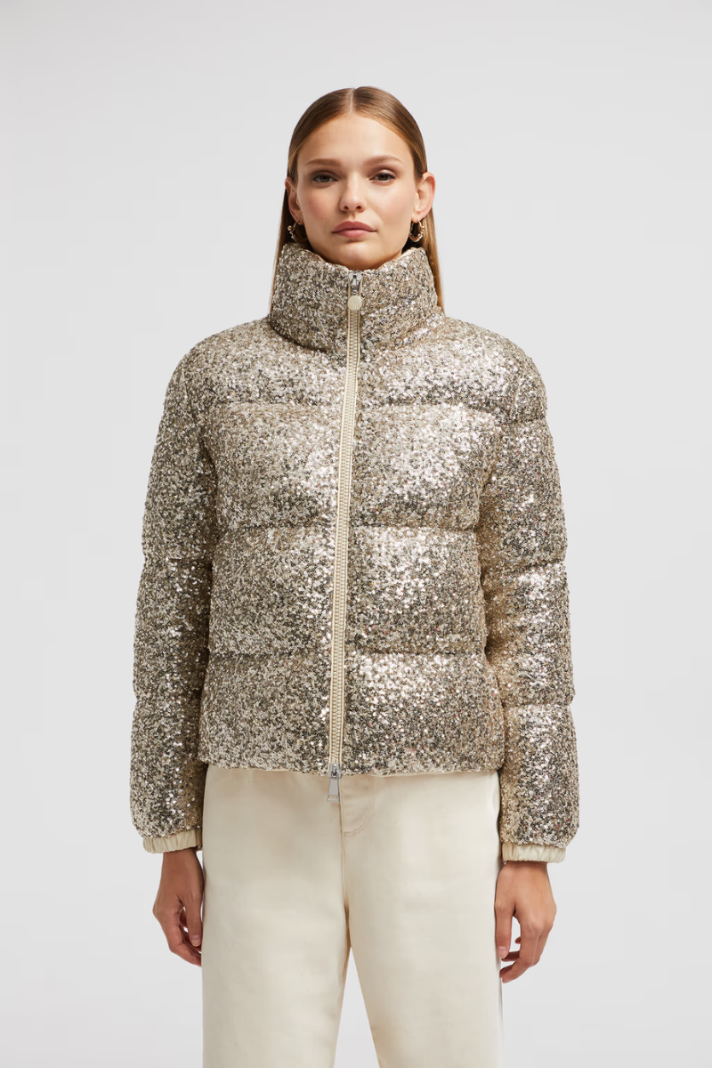 Anternes Sequin Down Jacket-Moncler-Boyds Philadelphia