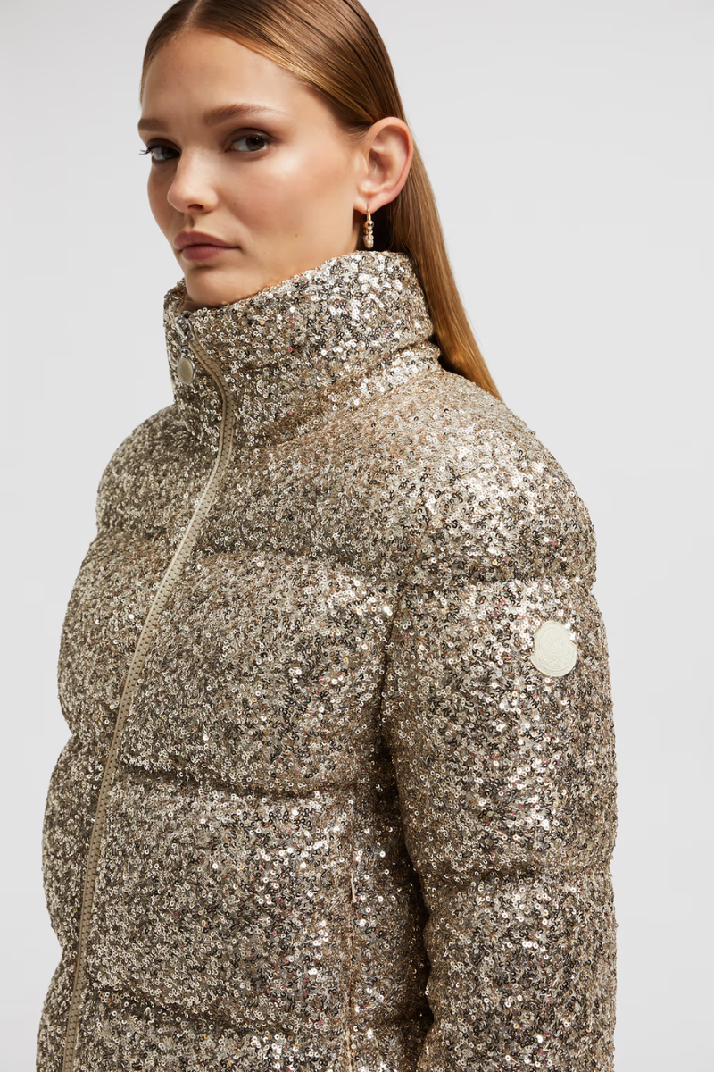 Anternes Sequin Down Jacket-Moncler-Boyds Philadelphia