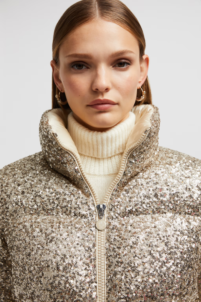 Anternes Sequin Down Jacket-Moncler-Boyds Philadelphia